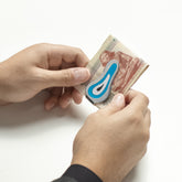 Cobalt Tear Money Clip